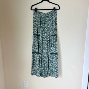 Super flowy cactus themed pants